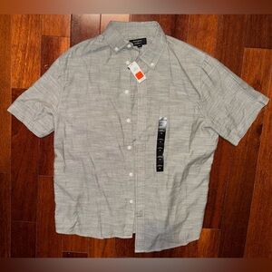 Banana Republic Mens Untucked Fit Button Down Shirt